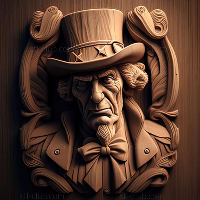 3D model uncle sam (STL)